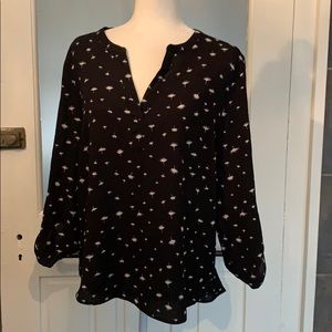 Long sleeve blouse